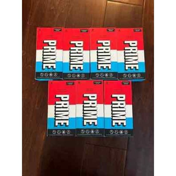 7 Boxes Prime Hydration Ice Pop  (6 Sticks Per Box) Total 42 Sticks Ships ASAP