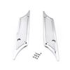 HTTMT SLC001-E- Compatible with 1993-2013 STREET GLIDE Chrome Billet Saddle Bag Latch Covers