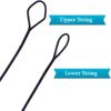 FUNTRESS 16 Strands Bow String Replacement for Recurve Bow and Long Bow (AMO 56")