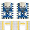 DUBEUYEW Raspberry Pi 2040-Zero Mini Microcontroller Board Based on the Raspberry-Pi 2040 Dual-core ARM Cortex M0+ Processor for C/C++/Python (2pcs)