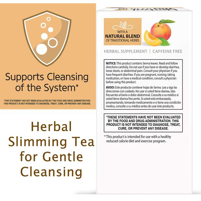 Herbal Slimming Tea Peach-Apricot - 24 Tea Bags