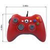 ONE250 USB Wired Game Pad Controller, Compatible with Xbox 360, Xbox 360 Slim, Windows PC - Replacement USB Wired Gamepad (Red)