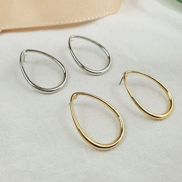 Allergy prevention surgical needle water drop ring post earrings luxury earrings penthouse cheon seo jin oh yoon hee kim so yeon