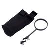 Alnicov Drum Beater Bags, Drumstick Holder Bag, Nylon Drumstick Bag, Adjustable Drum Stick Support, Black