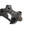 HUNTER Dog Harness, Brown/Grey, 56-73 cm