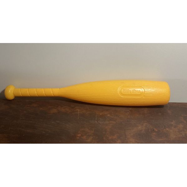 Little Tikes T-Ball Baseball Bat 21.5" Yellow Plastic 2