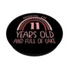 I'm 11 Years Old! 11th Birthday PopSockets Adhesive PopGrip