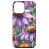 Hülle für iPhone 14 Plus Echinacea Blume Aquarell Muster Grafik