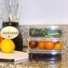 Lustroware Micro Clear Kitchen Pantry Food Storage Container Canister Set