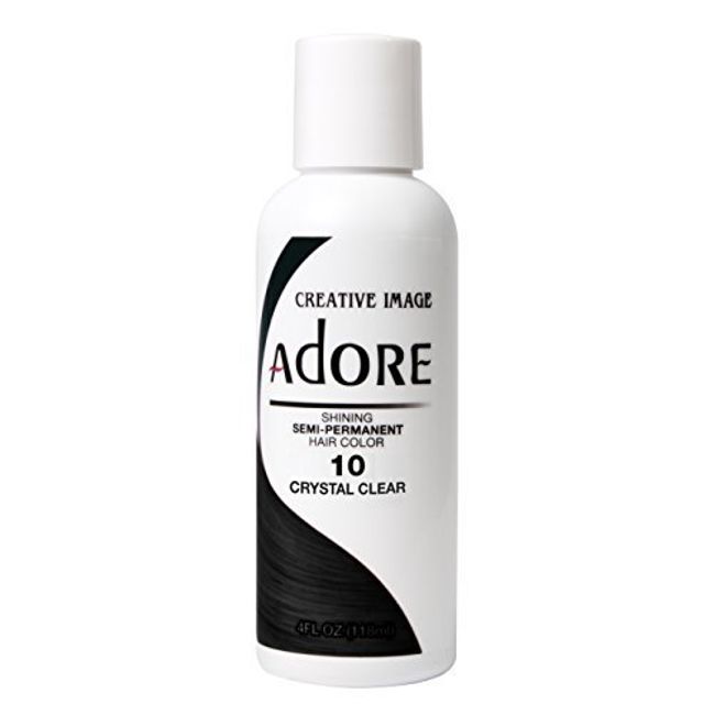 Adore Shining Semi Permanent Hair Colour, 10 Crystal Clear by Adore