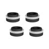 Audio Selection AS-29 Stoßdämpfer 4er Set Silber