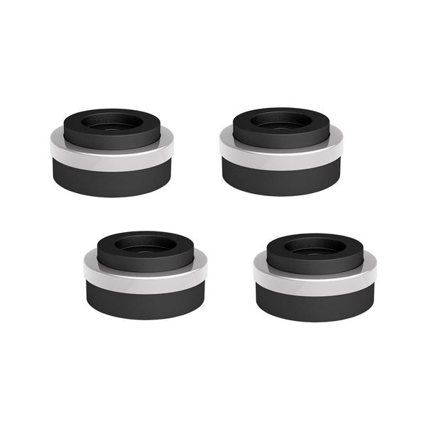 Audio Selection AS-29 Stoßdämpfer 4er Set Silber
