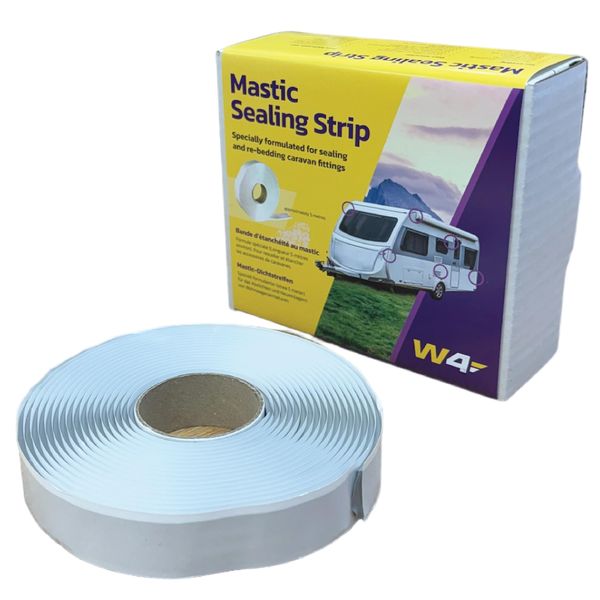 W4 Narrow Mastic Sealing Strip - Grey, 5m x 19mm