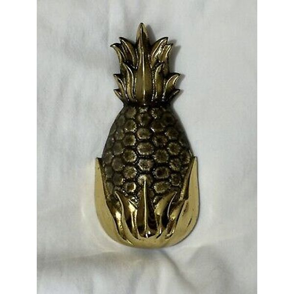 Pottery Barn Brass Pineapple Door Knocker