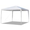 3 x 3m Waterproof Tent with Spiral Tubes White