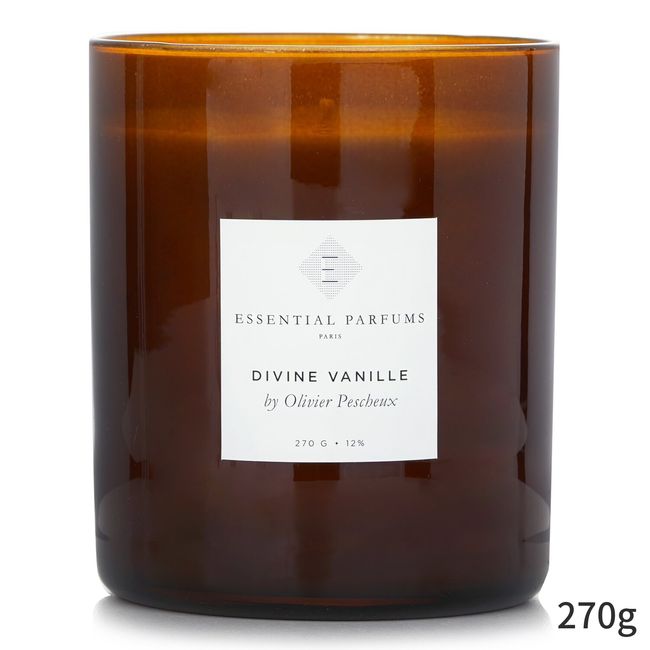 Essential Parfums Fragrance Candle Stylish Cute Divine Vanille by Olivier Pescheux Scented Candle 270g Home Fragrance Mother&#39;s Day Present Gift 2023 Popular