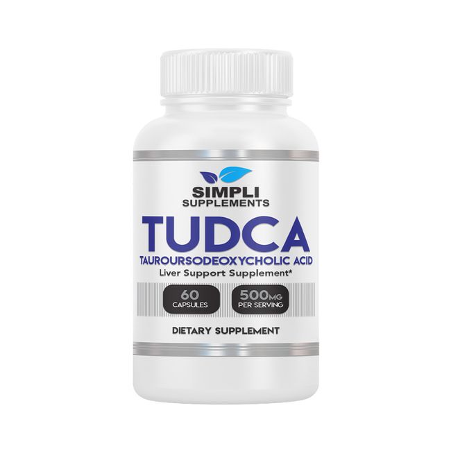 Tudca by Simpli Supplements, 500MG Serviers, Gallbladder & Liver Cleanse Supple