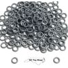 200 Rare K'NEX Thin Silver Gray Spacers Rings Washers (Blue Size) Small KNEX