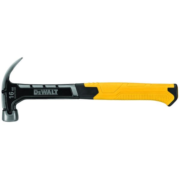 DEWALT 16 oz Steel Curve Claw Hammer