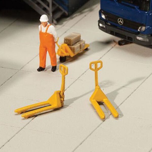 Walthers 949-4144 Pallet Jacks Kit - Pkg (4) - HO Scale