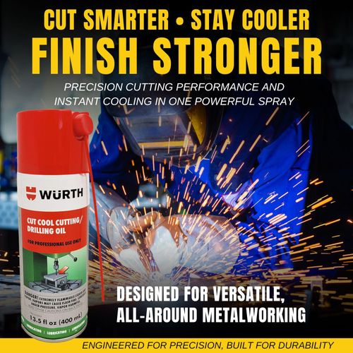 Smilyeez Listing for Wurth Cut Cool Cutting and Drilling Oil (13.5 oz) with a Pocket Screwdriver