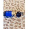 2 X Waterproof Mini USB Rechargeable LED  Flashlight Pocket Keychain (Ran.Color)