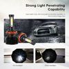 4-sides H11 LED Headlight Bulbs Low Beam Super Bright White 6500K Conversion Kit