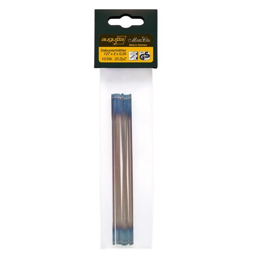 Augusta 0735 127 x 2 x 0.25 AMA Scroll Saw Blades