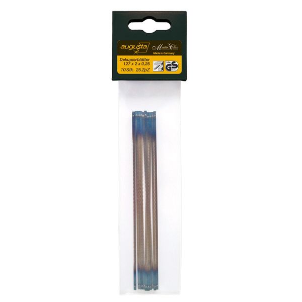 Augusta 0735 127 x 2 x 0.25 AMA Scroll Saw Blades