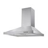 30" Wall Mount Range Hood Stainless Steel Top Vent Filter Button Control 500 CFM