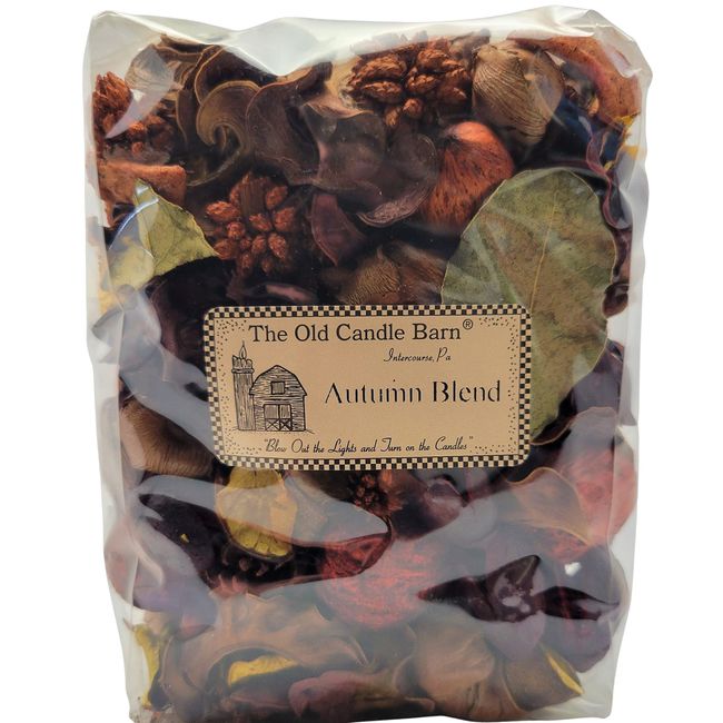 Old Candle Barn Autumn Blend 4 Cup Bag - Perfect Fall Decoration or Bowl Filler - Beautiful Autumn Scent