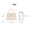 JW PEI Elise Women's Top Handle Bag, white