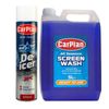 CarPlan All Seasons Ready Mixed Screenwash & Blue Star De-Icer Winter Kit