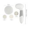 Skin Brushing Cleansing & Exfoliating System for Face and Body With Attachments