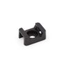iexcell 100 Pcs Black 9 mm Cable Tie Base Saddle Type Mount Wire Holder