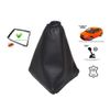 The Tuning Shop Gear Gaiter with Bottom Plastic Frame Leather