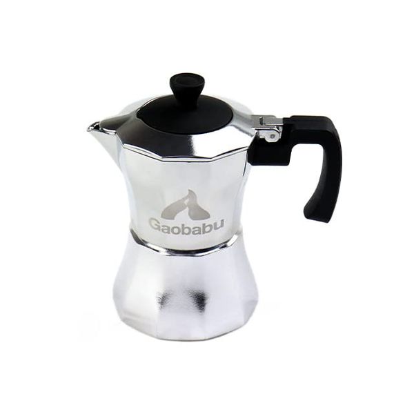 Gaobabu Open Fire Espresso Coffee Maker (with Storage Bag) for 3 Cups