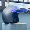 Yamashiro EX033900 Motorcycle Helmet Mirror Shield, Extra Shield Bubble (Extra Shield Bubble), 3-Point Hooks, Universal, Clear/Rainbow Mirror