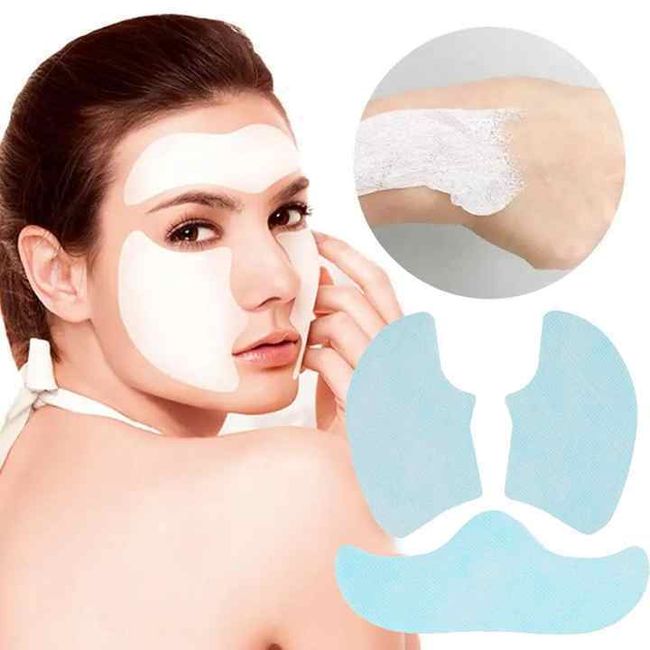 20PCS Nano Collagen Film Soluble Facial Mask Forehead Eye Face Cheek Sticker NEW