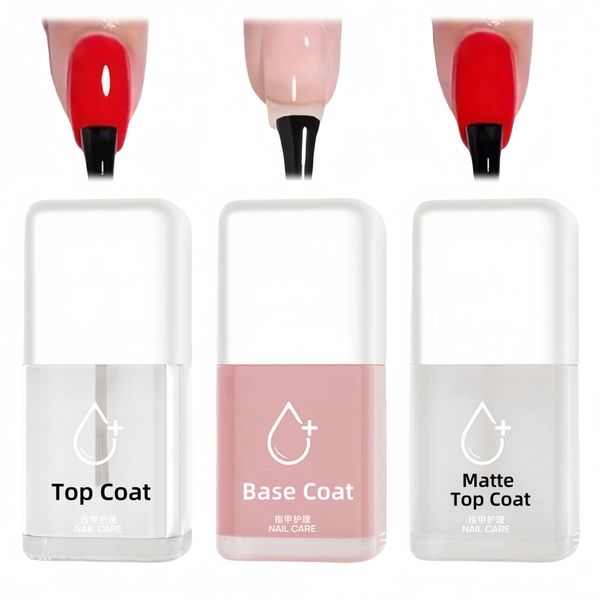 GEL POLISH,Base and Top Coat Nail Polish