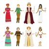 Mudpuppy Girl Power! Magnetic Figures Small