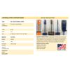 USA Made Portable Floor Sanitizer Dispenser Stand 