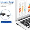 Presentation Clicker Pointer with Lanyard, 100 m Wireless Presenter Pointer for Presentations, 2.4 GHz USB PowerPoint Presentation Wireless Present Remote Control for Windows Mac