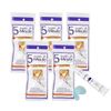 5 Natural White 5 MinuteTooth Whitening System Gel+Tray, WOW, Plus White Teeth!