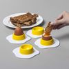 Zeal G278B Egg Cup, White/Yellow