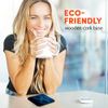 Great Single Coaster Square - Infinity Sign Technology Innovation |Glossy Quality Coasters | Tabletop Protection for Any Table Type #3971