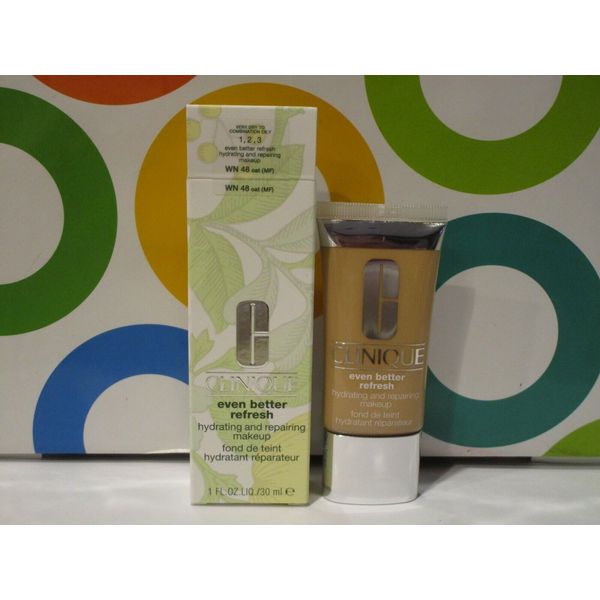 CLINIQUE ~ EVEN BETTER REFRESH REPAIRING MAKEUP ~ # WN 48 OAT ~ 1 OZ