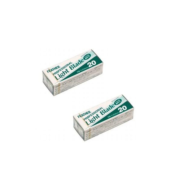 Feather Professional Braid Light Braid 20 Pieces x 2 Piece Set