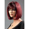 Forever Young UK Ladies Short Black Red Blend Wig in Classy Bob Style