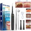 Electric Tooth Cleaner Dental Tools Plaque Calculus Remover Teeth Cleaning Kit